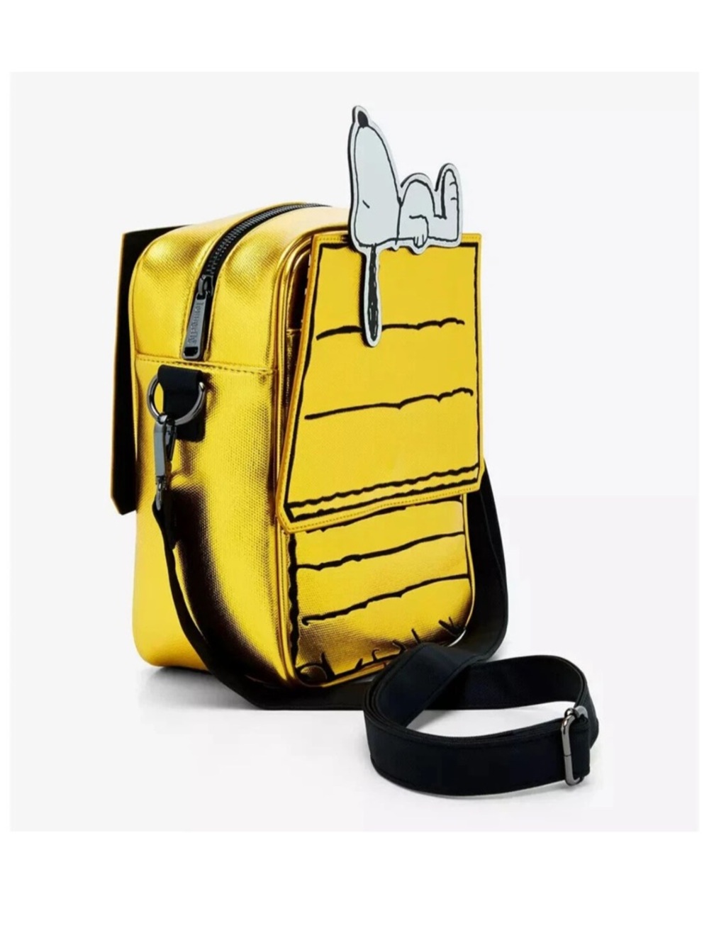Loungefly Peanuts 75th Anniversary Snoopy Doghouse Crossbody Bag New with Tags